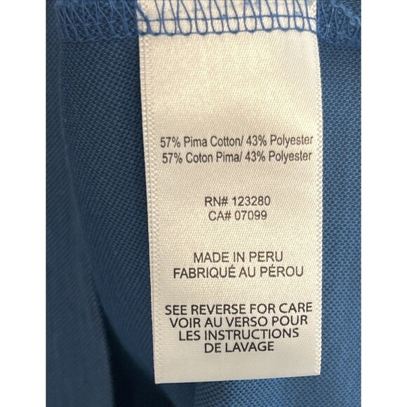 Travis Mathew Polo Shirt Set of 2 Mens XXL Performance Pima Cotton Poly Blend - Picture 5 of 6